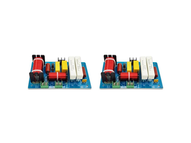 2X PA-2A 450W 2 Way Audio Speaker Divider Treble Bass Frequency Divider KTV Stage Professional Speaker Crossover
