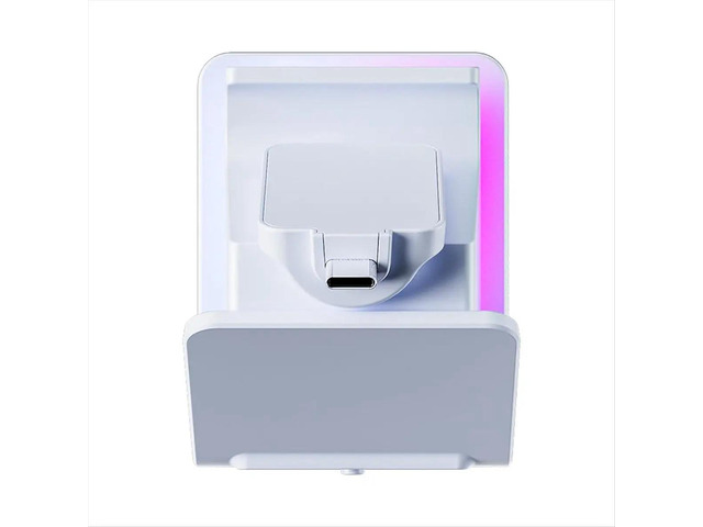 Charging Dock for PS Portal Streaming Handheld Console,Magnetic Type C Charger with RGB Lighting Game Accessory