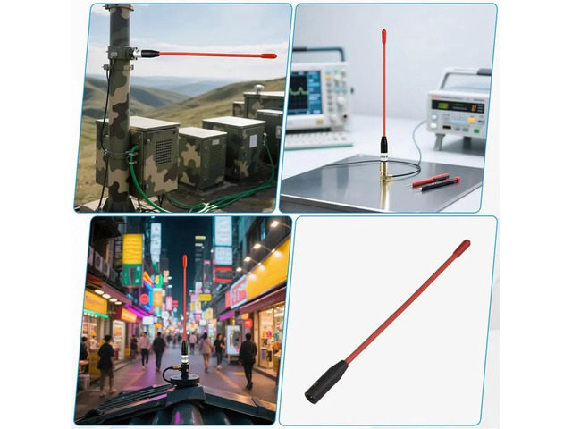 2PCS Meshtastic LoRa Soft Whip Antenna 868MHz Gain Omni SMA Male Connector 10dBi Antenna W/ SMA Female A