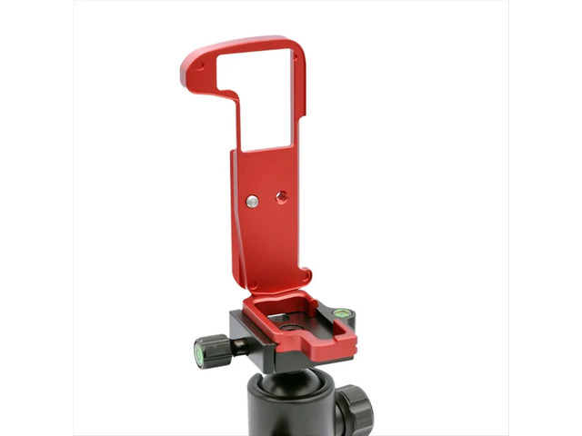 Camera Quick Install Board Quick Release L-Bracket Camera Grip for E-M1 II Camera Accessories Red