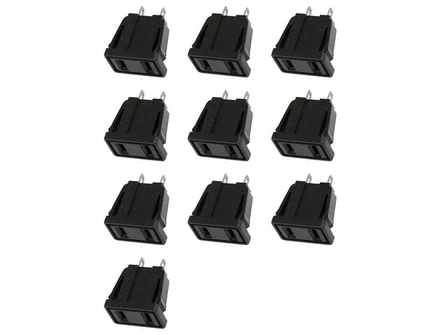 100 X US Type Panel Mounting AC Power Socket Outlet AC 250V 10A