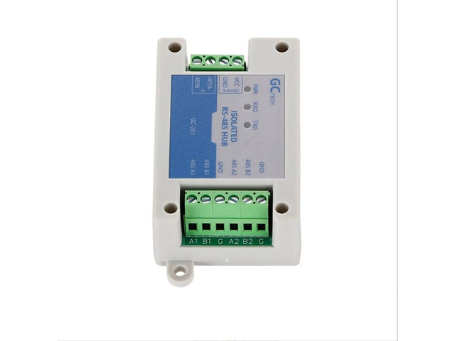 485 Repeater 1 Into 2 Port Hubs RS485 Photoelectric Isolation Signal Amplification Extender Protection