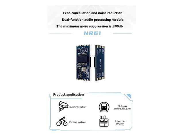 Module NR61 Dual Function Audio Processing for Cancellation and Noise Reduction