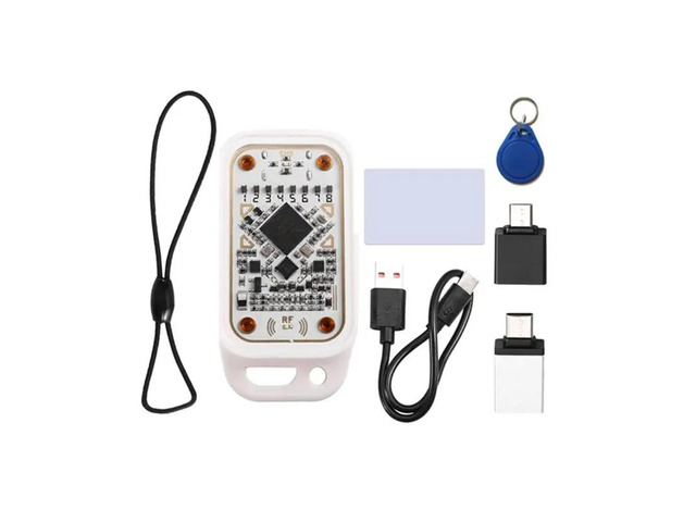 Chameleon V3.0 Copyer RFID Smart Card Emulator 1UID Keychain+ 1CUID White Card ID IC Copier 125Khz 13.56Mhz