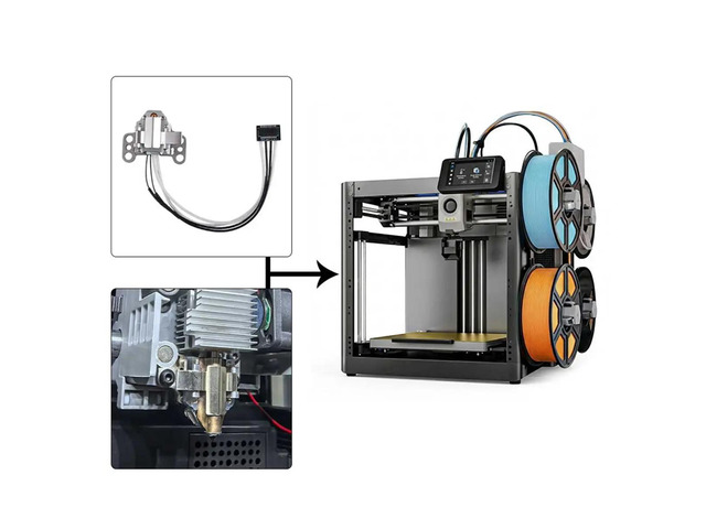 For AD5X Hotend Sensor High- Thermistors and Heat- Hotend Base for AD5X 3D Printer Parts