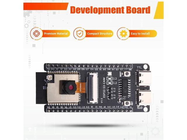 -CAM Development Board with OV5640 Camera Bluetooth -N16R8 Module for IoT DIY Projects