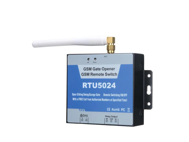 RTU5024 2G GSM Gate Opener Relay Switch Remote Control Door Access Door Opener 850/900/1800/1900Mhz