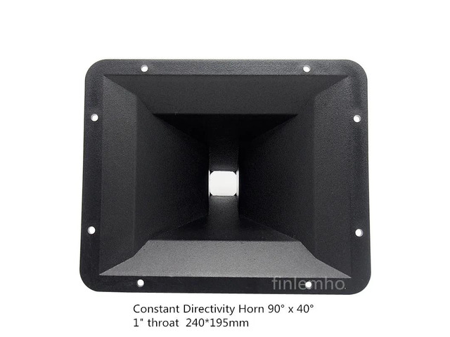 2PC Tweeter Speaker Horn 240*195 DJ Car HiFi Treble For Home Theater Professional Console Mixer Audio Public Address System