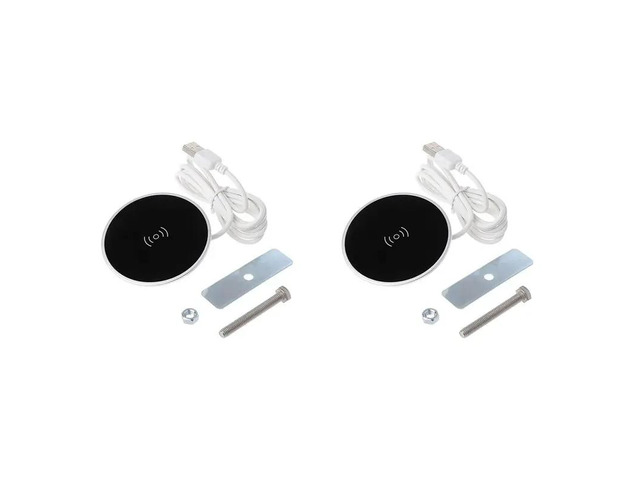 2X Built In Desktop Desktop Furniture Embedded Fast Charging For Smartphone