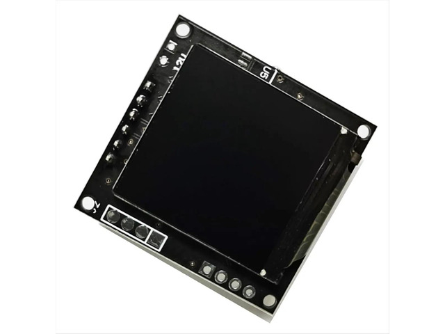 1.3in Mini LCD Music Spectrum Display Analyzer MP3 Power Amplifier Audio Level Indicator Rhythm Balanced VU METER Module
