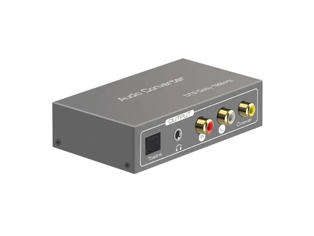 192Khz Multi Function Audio Converter,For ARC Toslink Optical SPDIF Coaxial To 3.5 Mm Jack AUX Coaxial Audio Adapter