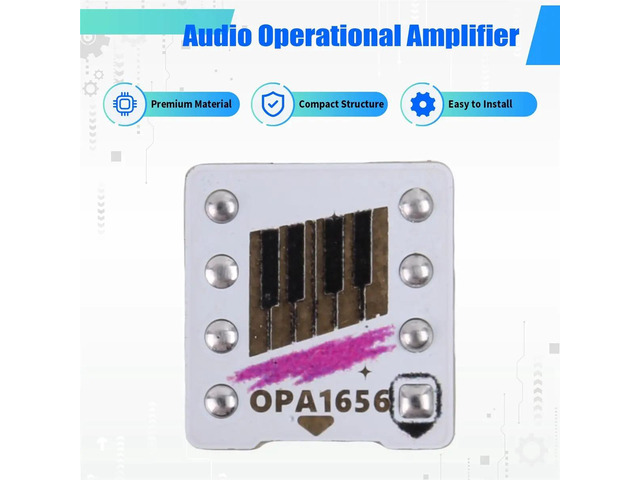 1PCS OPA1656, Ti Top-Level Audio Operational Amplifier, CMOS Structure, Exclusive Optimized Tuning Version