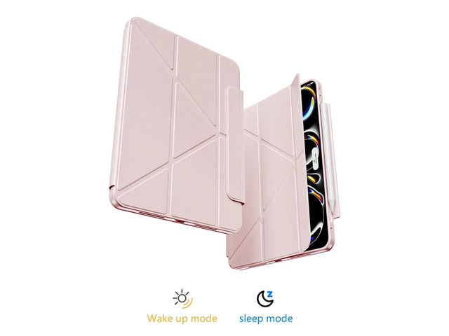For Pro 13 11inch Case M5 Powerful Magnetic Attachment Slim Trifold Stand Case 11inch