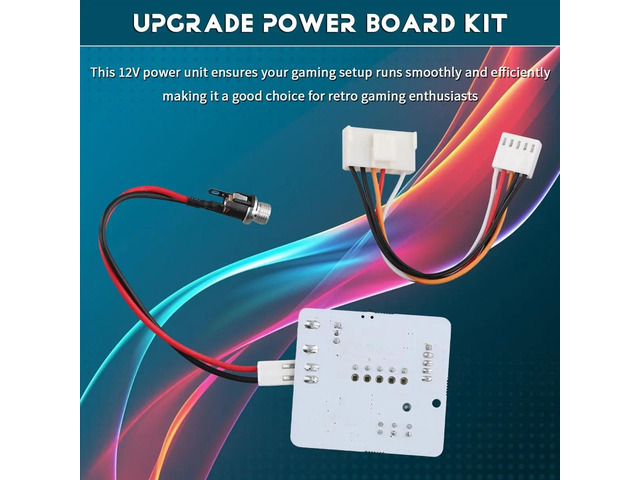 V2.1 SaturnPSU Power Supply 12V for All Consoles Retro Video Game Console Replacement for SaturnPSU A