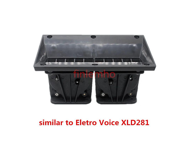 1PC DJ Speaker Horn 2*1' Throat Similar To XLD281 2X8 Line Array Speaker For Professinal Stage Audio Home Theater