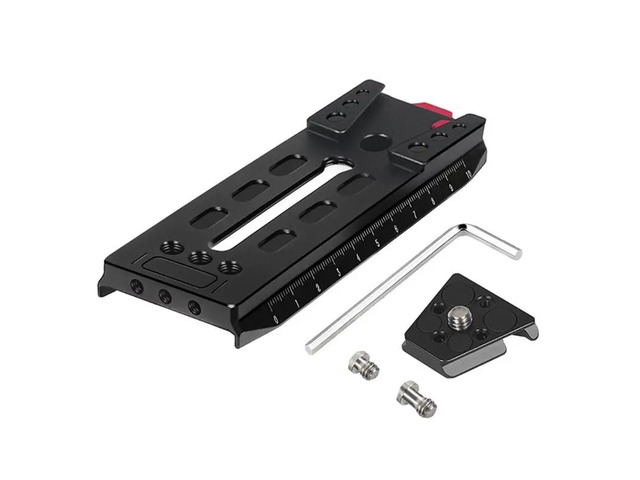 Gimbal Quick Release Plate For Zhiyun Handheld Stabilizer Extension Plate V Mount Arca Clamp Camera Baseplate
