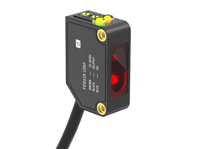 FGNS10-10NF Optical-Electronics Sensor 24V Diffuse Reflective Red Visible Concentrator For Sensing