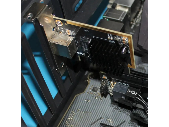 High Speed PCI Express 5.0 16X Riser Extended Card PCI-E to PCIe 16X Slot Connectors PCIE X16 Converter for 1U 2U Server