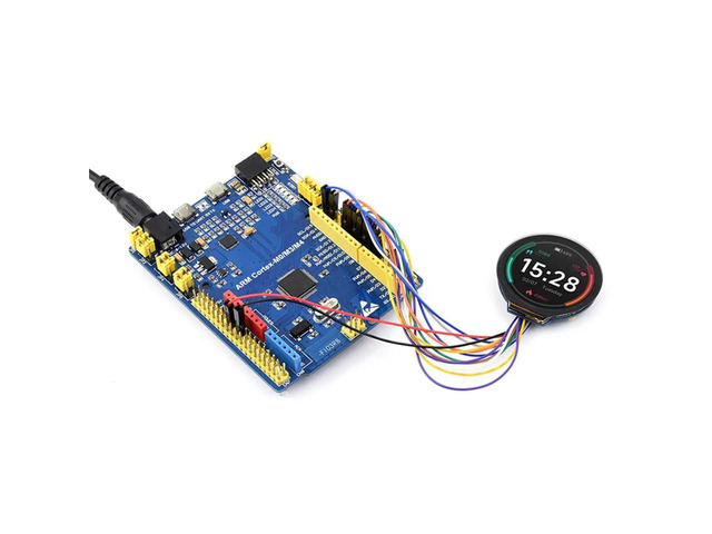 1.28 Inch Touch LCD Display Module GC9A01 Drived CST816S Capacitive Touch Control Chip 240x240 IPS SPI Communication