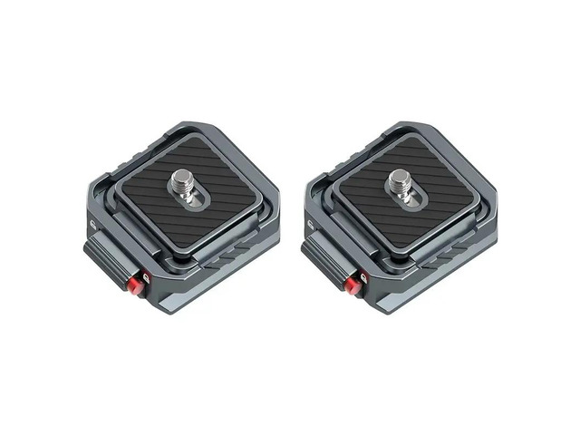 2X All-Metal Camera Arca Quick Release Kit For Zhiyun Stabilizer Tripod Head Slide Rail Quick Mount Buckle Base
