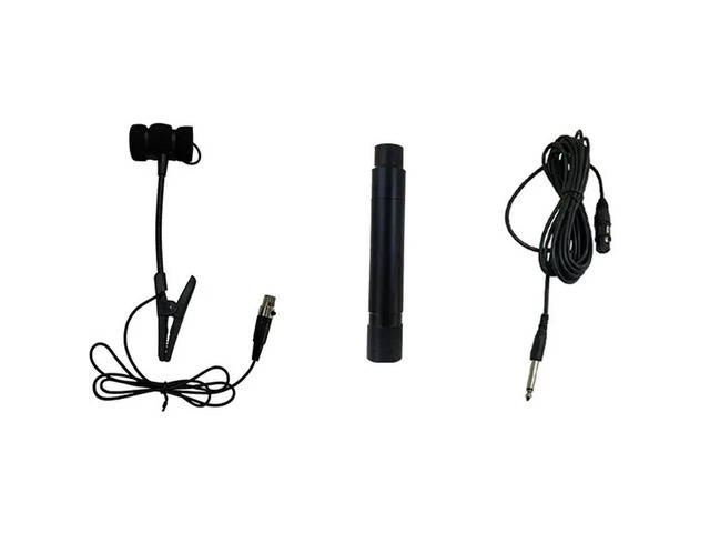 Musical Instrument Saxophone Microphone Clip 3 Pin Wired Mic For Trumpet Sax Omnidirectional Suit With 5M Cable