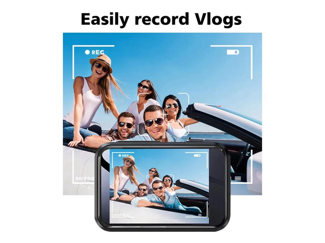 MP3 Player Bluetooth 5.4 HiFi Music Player MP3 Touch Screen Speaker Recorder Camera Video Playback