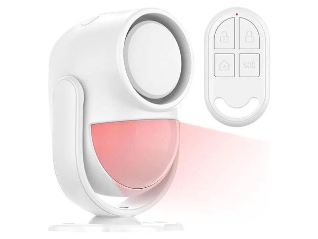 Home Door Window Security Infrared Motion Detector Human Body Infrared Alarm On-Site Sound Light Sensor Alarm Shop