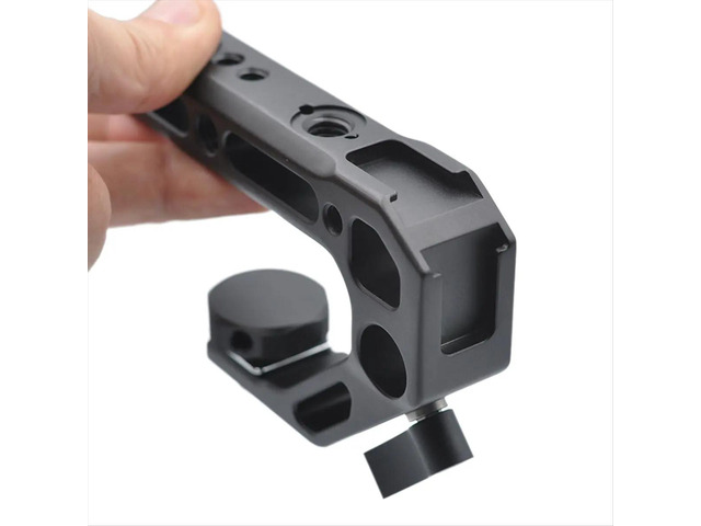 Camera Top Handle Hand Grip Handgrip Camera Cage Handle for Dslr Camera Cage Microphone Shoe Mount Black