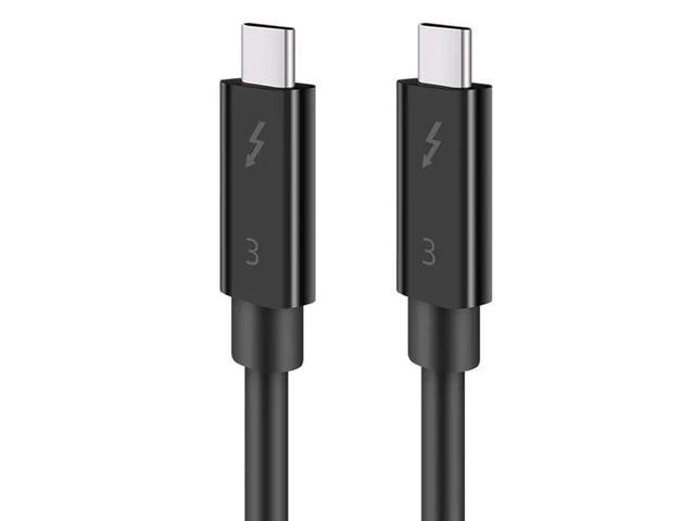 3X Typec Cable For Thunderbolt 3 Data Cable 40Gbps Full Speed 100W Fast Charge 5K Transmission 50Cm