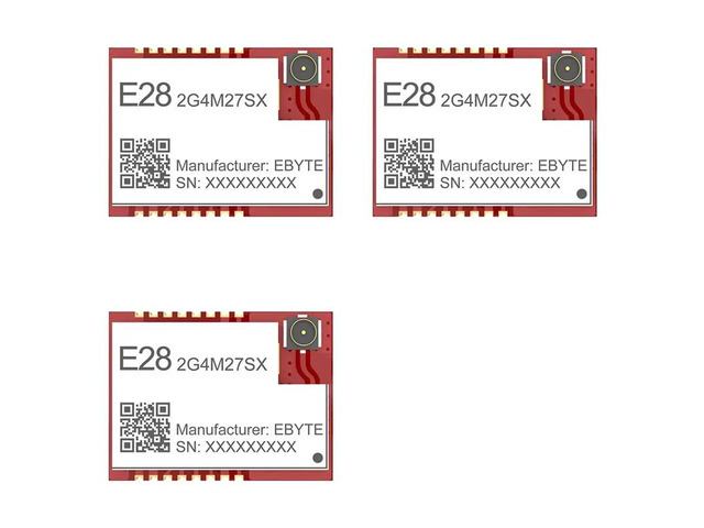 3X SX1280 RF Module CDSENET E28-2G4M27SX 27Dbm 8KM Compatible High Speed Lora SMD PA+LNA GFSK FLRC
