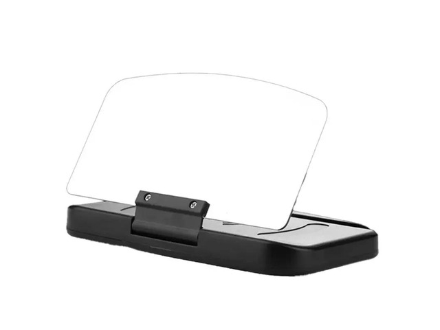 Mobile Phone Holder HUD Car Navigation Projector Adjustable Dashboard Display Mount Suitable For Smartphones Charging
