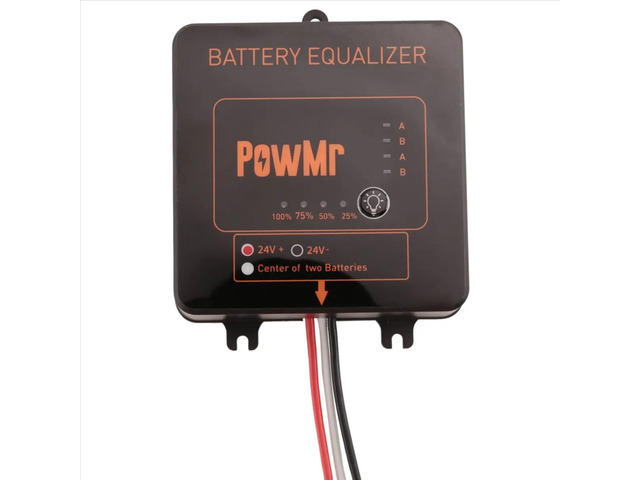 Balancer for 2 x 12V Lead Acid Bank System Nx12V Equalizer