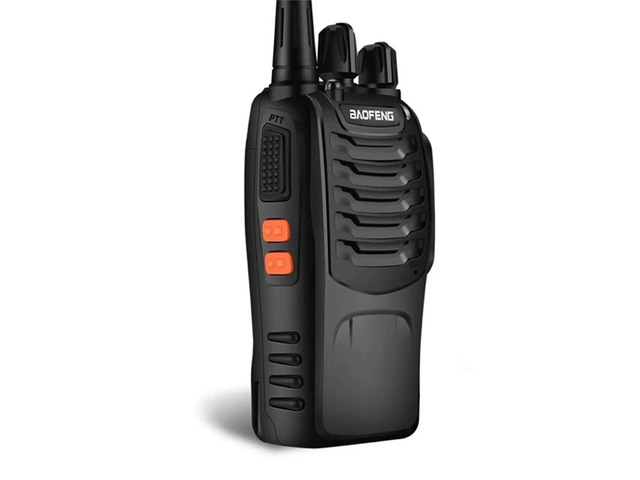 2Pcs -888S Walkie Talkie Two-Way Radio Set 888s UHF 400-470MHz 16CH Walkie-Talkie Radios