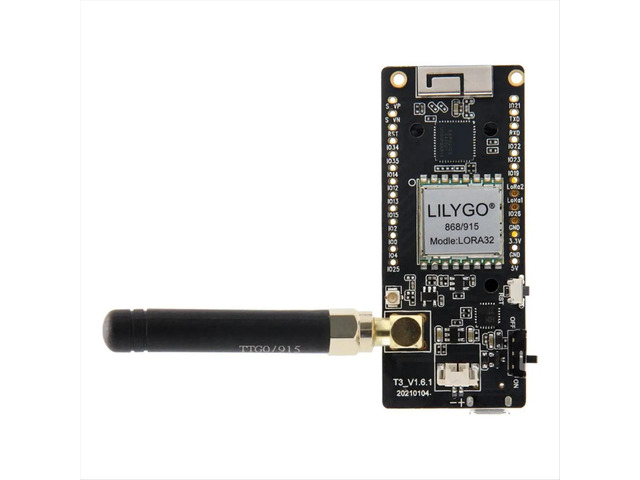 LoRa32 V2.1 Development Board with, Bluetooth, 0.96 Inch OLED Display 868MHz LoRa32 V2.1 Module
