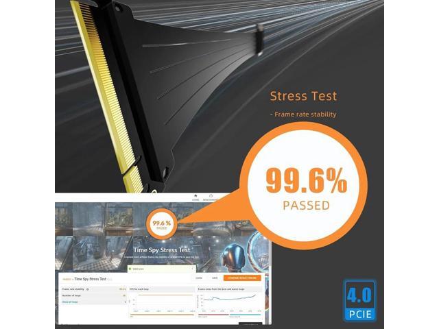 1Pc PCIE Graphics Card Extension Cable 4.0 Full Speed Graphics Card Extension AI Test PCIEX16 Interface Extension Cable