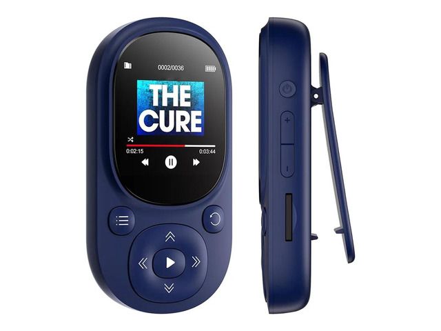 32GB Clip MP3 Player Music Player Bluetooth MP3 Mp4 Player With FM Radio Recording Pedometer For Kids Easy