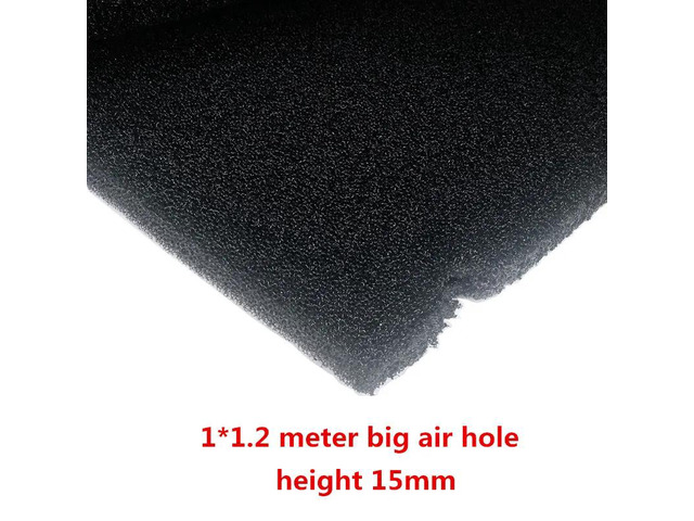 1PC Speaker Grill Mesh Cover Sponge Acoustic Foam 1*1.2 Meter 15mm For Subwoofer Home Theater Line Array Professional Audio