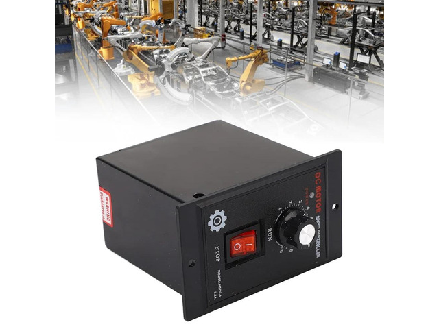 DC Motor Speed Controller, 110V AC Input 110V DC Output Motor Control Switch Sensitive for 50W 100W 120W Motors(400W)