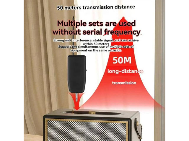 2 4G Mic Solution for Violin Viola Cello Players Robust Connection with Simultaneous Charging Capability