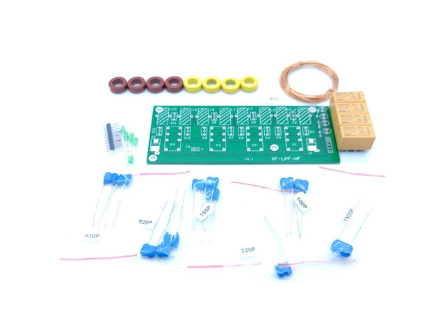 XF-LPF-HF Filter 12V 100W HF Low Pass LPF Unit 3.5Mhz-30Mhz