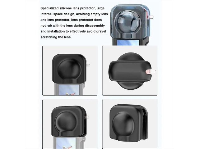 Cage Protective Case for X5,Metal Frame Expansion Adapter Mount with Lens Cover Camera Accessory