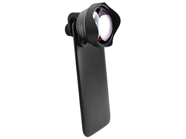 1 Piece Mobile Phone Universal External Lens Black 105Mm Portrait Telephoto Slr Professional Photo Photography Big Aperture