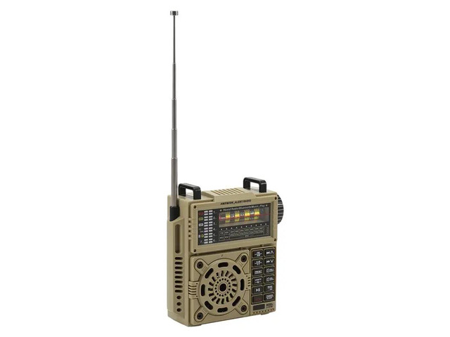 Full-Band AM/FM SW FM Radio Receiver Ham Radio Emergency Shortwave SOS Alert Amateur Radio