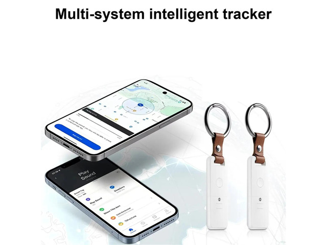 4Pack Dual-System (for Android) Air Tracker Smart Tracker, Designed to Prevent the Loss of Valuable Items