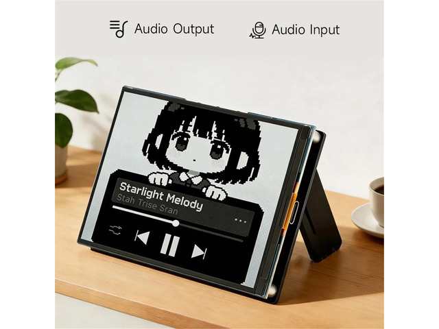 - for Xiaozhi AI 4.2-Inch RLCD Total Reflection Screen Development Board, 4.2-Inch AI Display Module