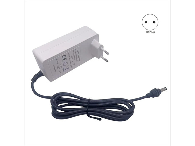 For Mini Power Cable 60W AC to DC Adapter 30V 2A Output 18AWG Wire Plug and Play with Port Waterproof EU PLUG
