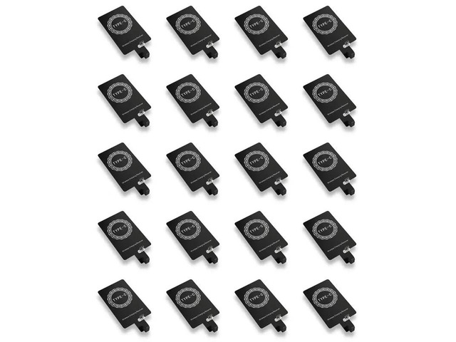 20X Type-C Charging Receiver Type C Fast Adapter For
