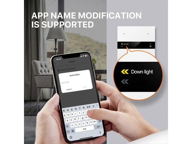 Tuya Zigbee Smart Scene Switch Lighting Smart Control Scene Control Switch Panel Smart Socket Smart Switch 485 86 Box C