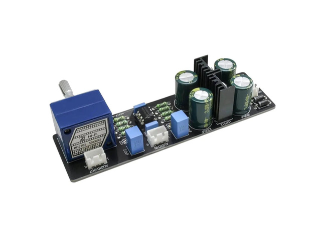 Preamplifier Tone Board Preamp Volume Control Module with 27 ALPS Potentiometer