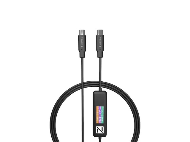 AK001 Multi-Function 240W USB PD Charging Test Cable With Color Display Compatible With USB-C Devices 48V 5A